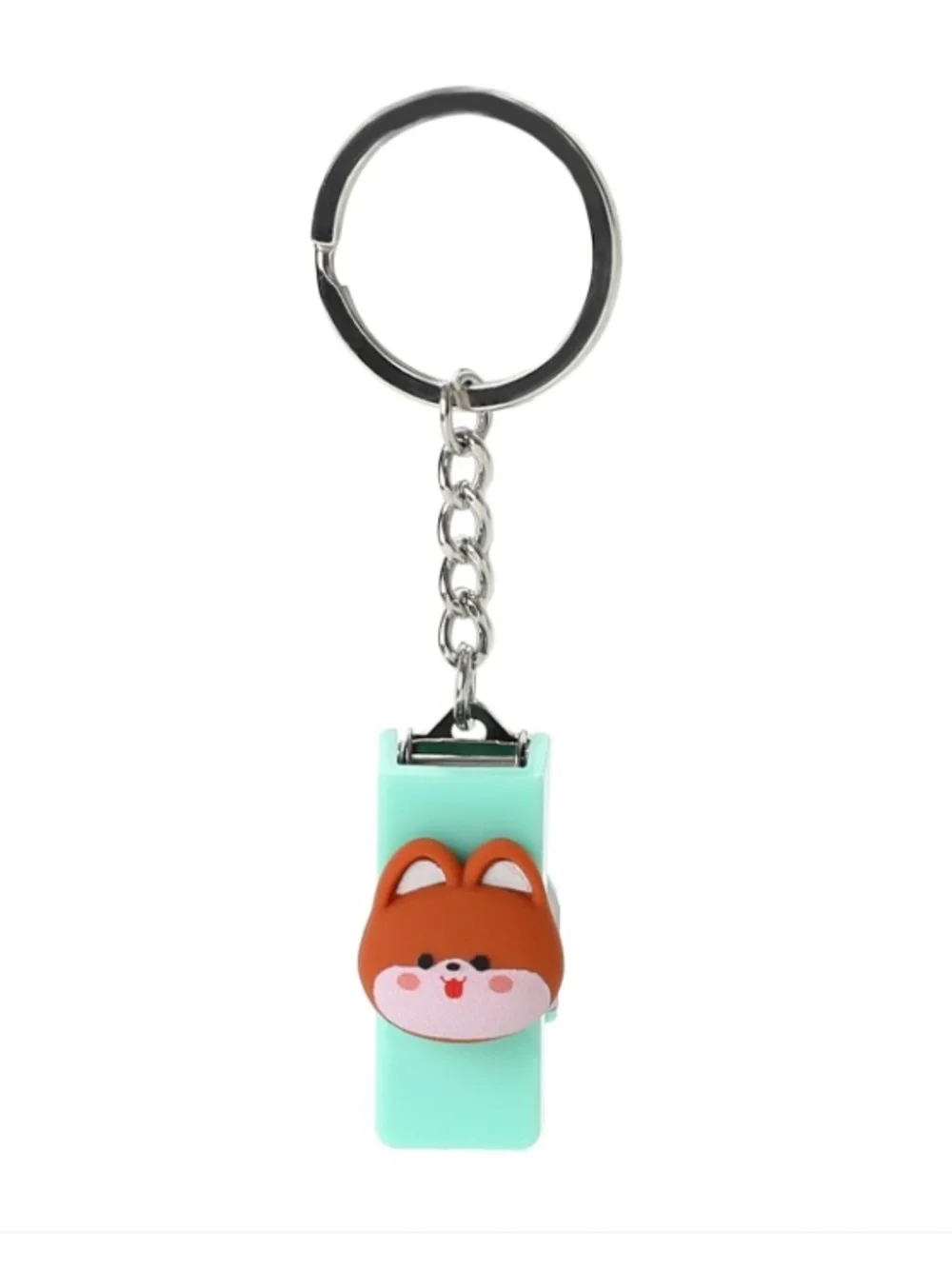 Mini Stapler Keychain - Green